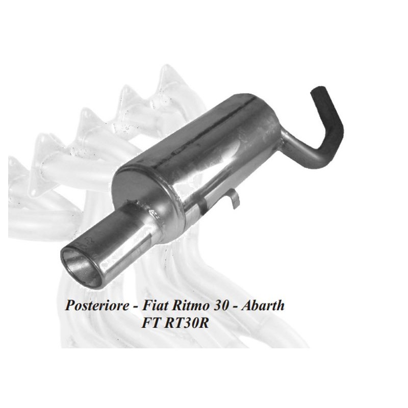 SCARICO SPORTIVO POSTERIORE FIAT RITMO 30