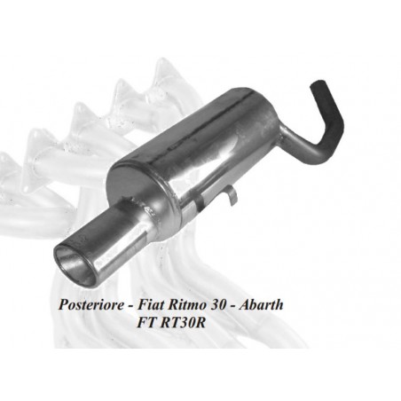 SCARICO SPORTIVO POSTERIORE FIAT RITMO 30