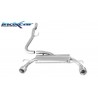 doppio scarico sportivo per opel corsa D 1.6 16v 192cv