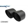 scarico sportivo posteriore audi a3 8v sportback 190cv 2wd racing ceramic