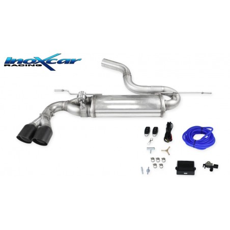 scarico sportivo posteriore audi a3 8v sportback 190cv CON VALVOLA