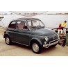 scarico sportivo in acciaio marmitta fiat 500 F / L DAL 1960 AL 1973 60MM