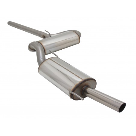 Scarico sportivo Marmitta in acciaio VW Volkswagen Golf 3 1x60mm
