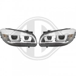 kit fari completi anteriori bmw x1 E84 con doppia h7 GERMANY