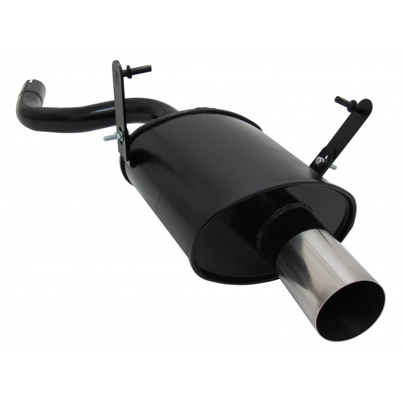 Scarico sportivo marmitta posteriore Mini Cooper One Cabrio R50 R52 R53 1x90mm RL design