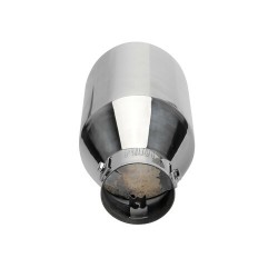 codino terminale marmitta acciaio 113mm tondo 60063