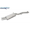 scarico marmitta sportiva posteriore BMW E30 325I - 325IX