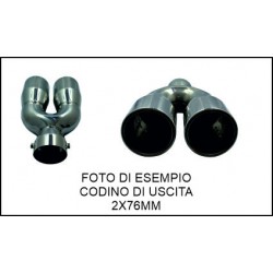 scarico sportivo marmitta FIAT PANDA 1.1 1.2 1.3 16V MJET 9/2003