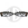 kit fari anteriori bmw serie 3 dal 2011 f30 f31 CROMO FONDO NERO