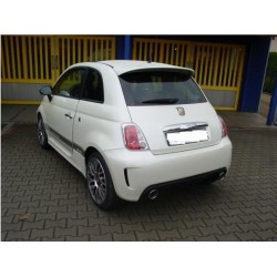 doppio scarico sportivo fiat 500 abarth dal 2008 al 2021 1400T