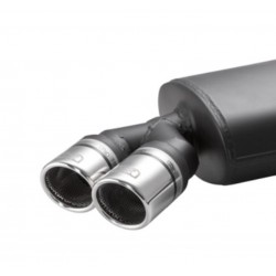 scarico marmitta sportiva posteriore bmw e82 120d 130kw 177cv