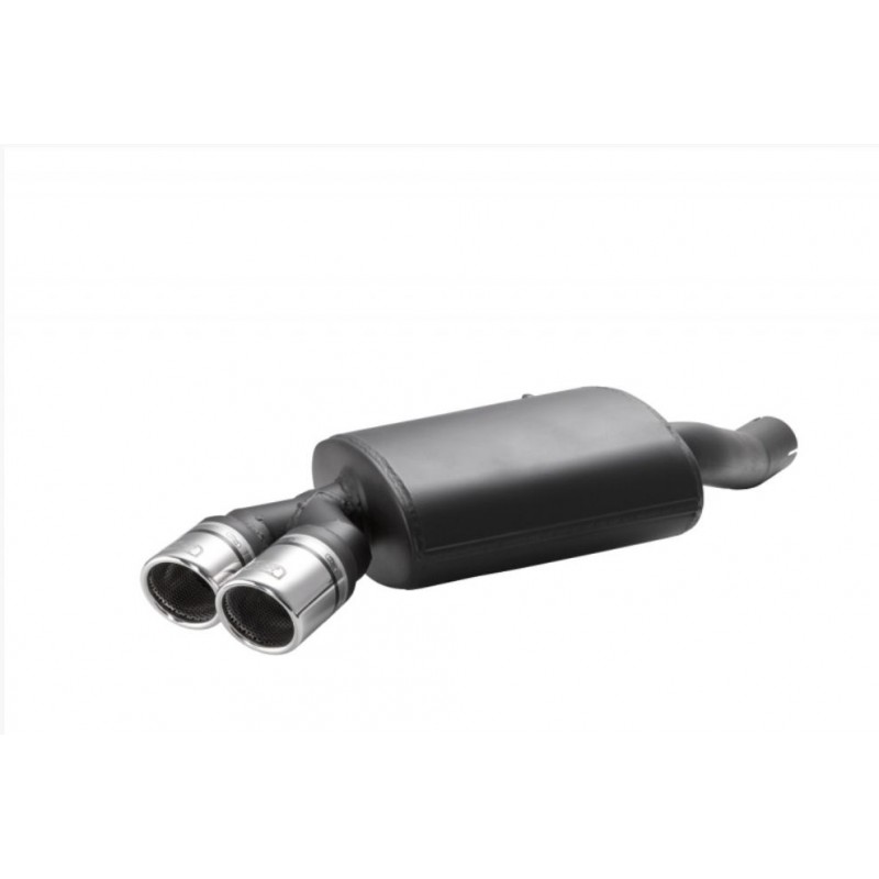 scarico marmitta sportiva posteriore bmw e82 120d 130kw 177cv