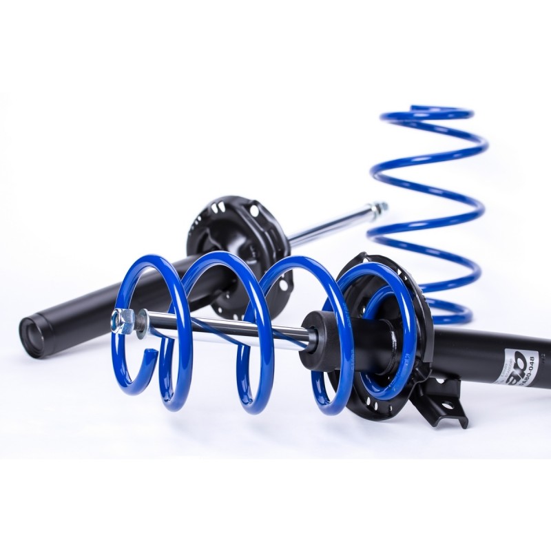 kit completo molle e ammortizzatori taratura sportiva fissa audi a 5 8ta