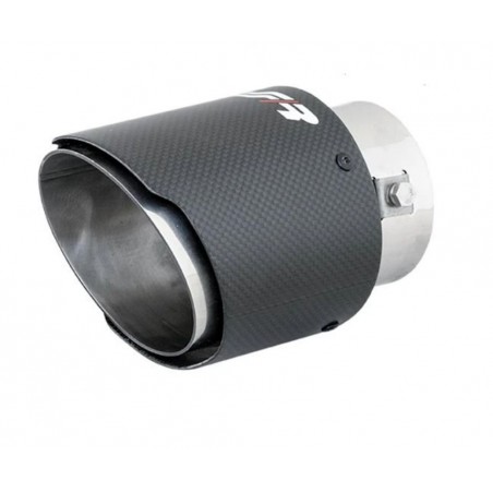 CODINO TERMINALE MARMITTA DA 102MM ROTONDO CARBONIO SIMONI RACING