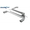 scarico posteriore sportivo per FORD FOCUS 2.5T 20V ST 225CV dal 2006