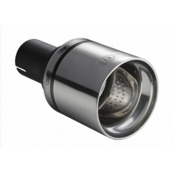 terminale codino marmitta 100mm tondo per doppi scarichi single tail pipe
