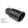 CODINO MARMITTA BLACK EDITION 100MM TONDO SPORTIVO OBLIQUO