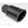CODINO MARMITTA BLACK EDITION 100MM TONDO SPORTIVO OBLIQUO