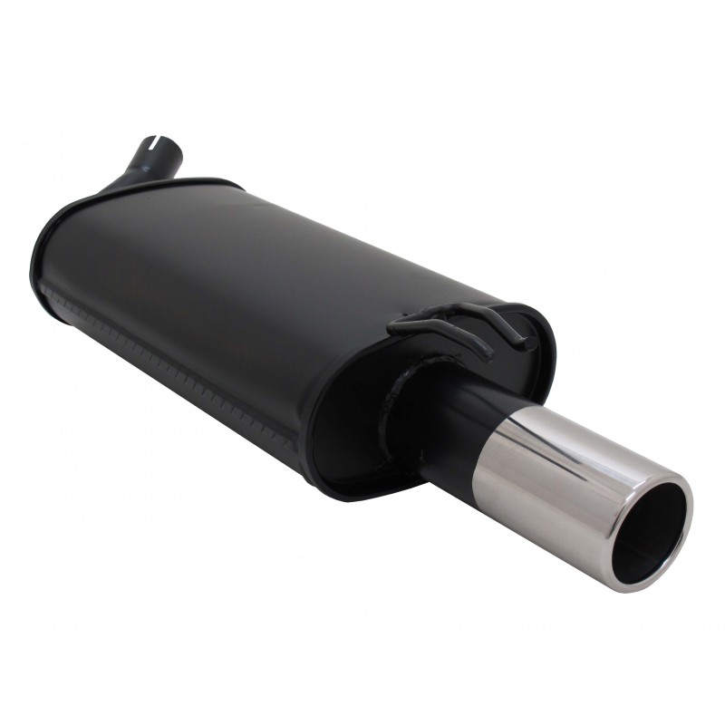 scarico sportivo posteriore RENAULT TWINGO 1X76MM tondo arricciato