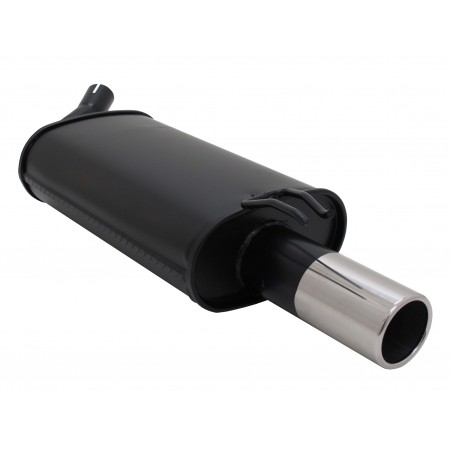 scarico sportivo posteriore RENAULT TWINGO 1X76MM tondo arricciato