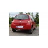 scarico sportivo renault twingo II dal 2007 1200 16v acciaio type CNO