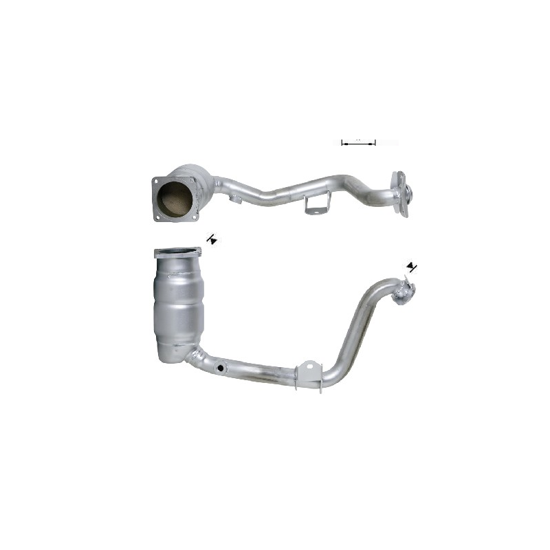 catalizzatore specifico citroen xsara picasso 2005 70kw 95cv 1600 b