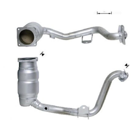 catalizzatore specifico citroen xsara picasso 2005 70kw 95cv 1600 b