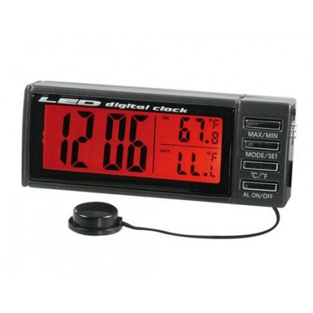 Termometro digitale Rosso/Blu LED lampa
