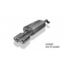 silenziatore marmitta sportiva Renault Clio III GT cecam sport  2x80mm