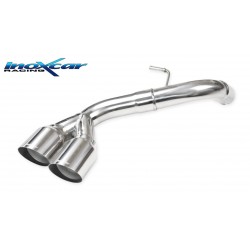 SCARICO BMW 118D 143CV 105KW POSTERIORE SPORTIVO ACCIAIO 2 X 80MM
