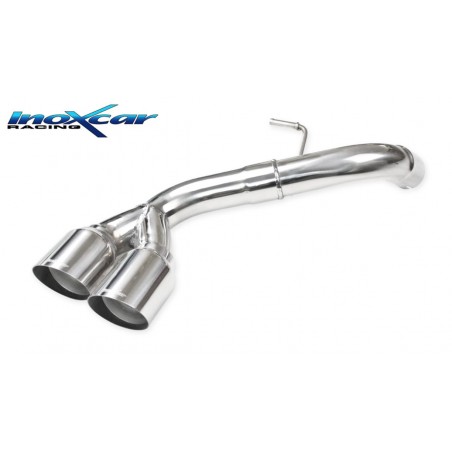 SCARICO BMW 118D 143CV 105KW POSTERIORE SPORTIVO ACCIAIO 2 X 80MM