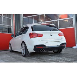 scarico sportivo marmitta sportiva bmw 114d 116D f20 F21 f30 1x76mm