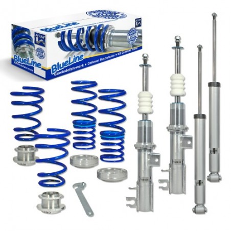 kit assetto blue line a ghiera per alfa mito 1.4 1.3 mjtd dal 2008