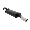 marmitta posteriore sportiva vw volkswagen golf 2 19E 1x60mm tonda
