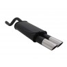 scarico sportivo clio 2 taglio obliquo bordo grosso 1.2 1.4 SR design