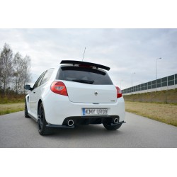 silenziatore sportivo renault clio III singolo 90mm novus bordo grosso
