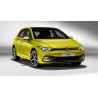 scarico sportivo posteriore volkswagen golf VIII 100mm dx sx con sottoparaurti