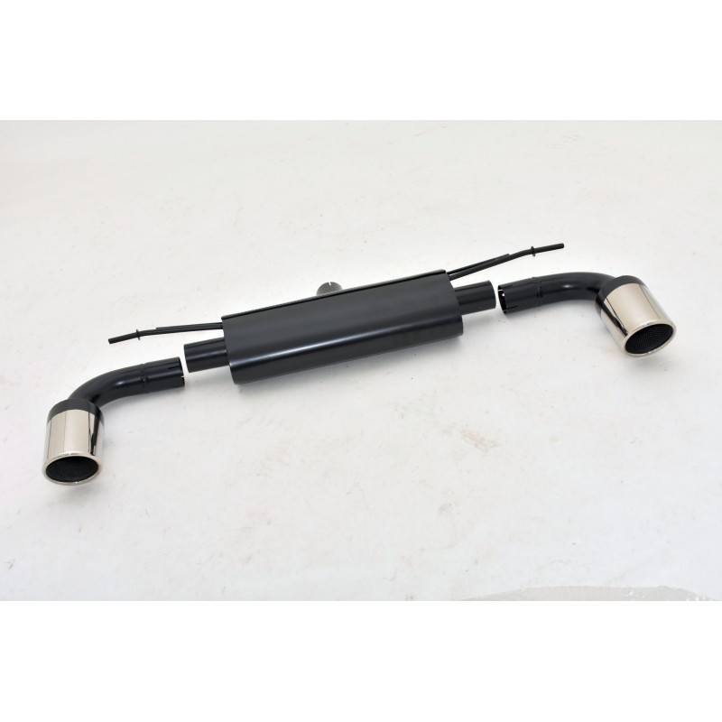 DOPPIO SCARICO SPORTIVO DX SX VOLKSWAGEN VW GOLF VII 7 1500 TSI