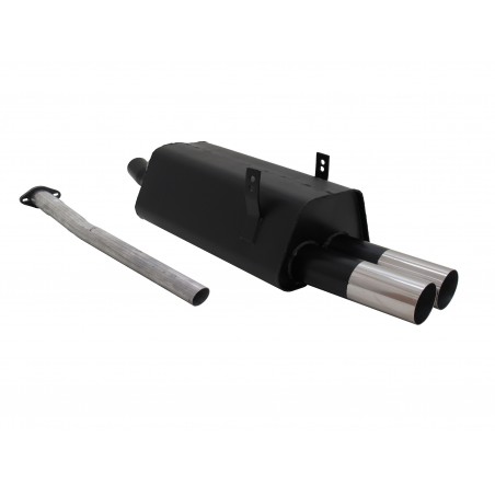 Scarico Sportivo per bmw e36 325i doppio scarico 2*76 SOTTILE