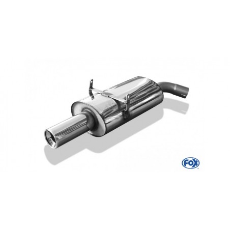 scarico sportivo marmitta bmw e36 318is singola uscita da 90mm