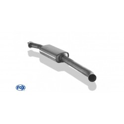 scarico sportivo marmitta centrale con cassa bmw e36 318is tubo 63.5mm