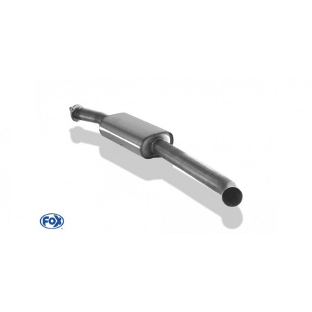 scarico sportivo marmitta centrale con cassa bmw e36 318is tubo 63.5mm