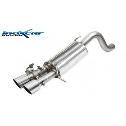 scarico sportivo marmitta 2 uscite 2*90 mm racing HYUNDAI I20