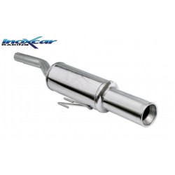 scarico sportivo posteriore fiat punto 1100cc 55cv acciaio inoxcar