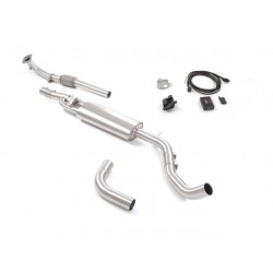 tubo flessibile e centrale inox fiat 500 595 abarth con valvola 50.0788.80