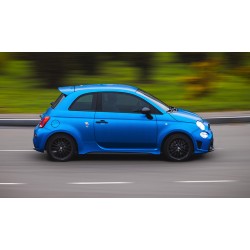 scarico posteriore inox per fiat 595 695 ragazzon no silenziatore 121kw