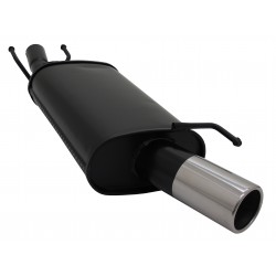 scarico posteriore sportivo ford fiesta mk4 mk5 jas jbs 1*76mm