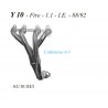 COLLETTORE 4 IN 1 ACCIAIO INOX AUTOBIANCHI Y10 FIRE 88/92