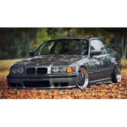 scarico sportivo bmw e36 316i 318i 2*76mm Rl Design 101 111cv