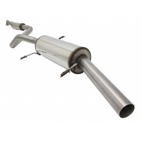 scarico sportivo volkswagen scirocco II 2 acciaio  inox gruppo A completo